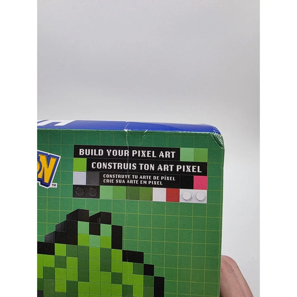 NEW ~ Mega Construx Pokemon Bulbasaur Pixel Art Building Set 374 Pieces /SS